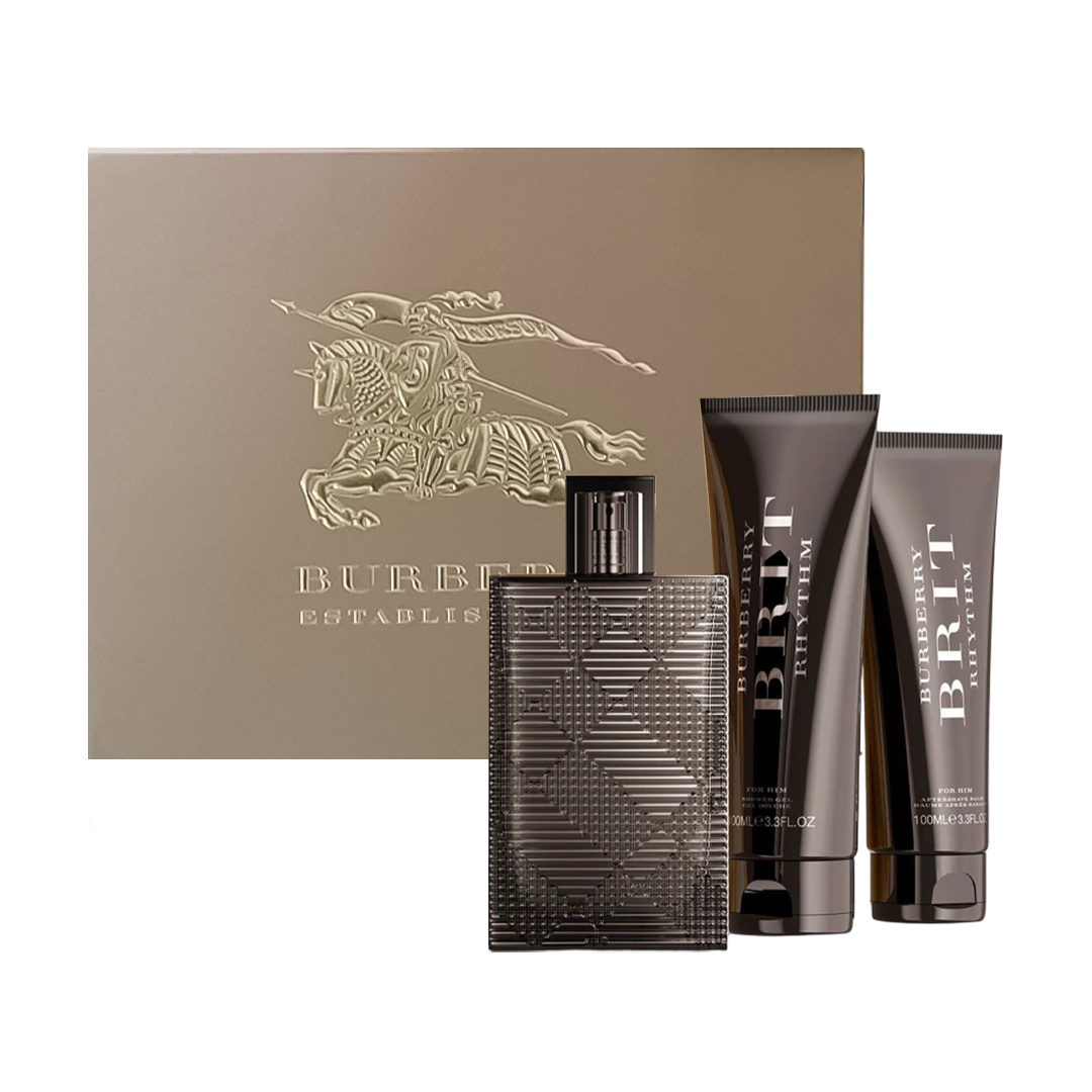 Burberry Brit Rhythm Gift Set Pour Homme - Medaid