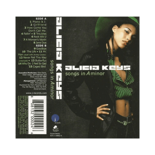 Alicia Keys : Songs in A Minor Cassette Tape - Medaid International