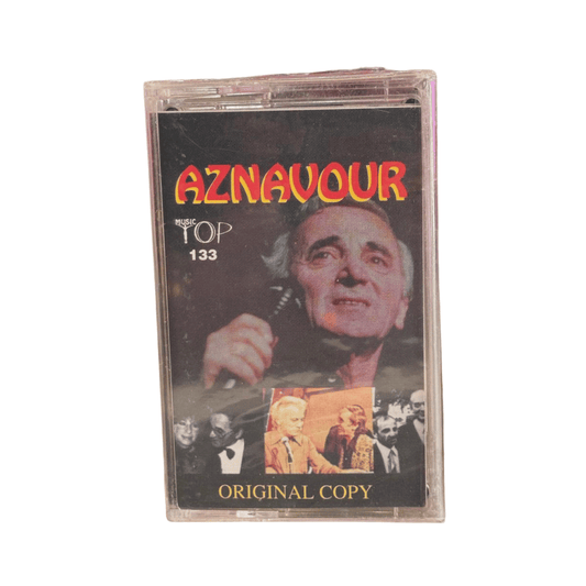 Aznavour : Top 133 Cassette Tape - Medaid International