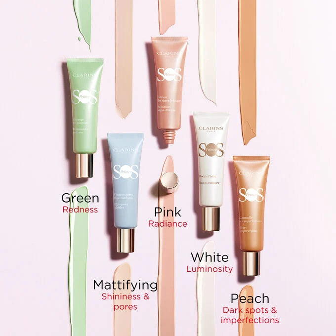 CLARINS SOS Color Correcting + Hydrating Face Primer - Green 04 - Medaid International