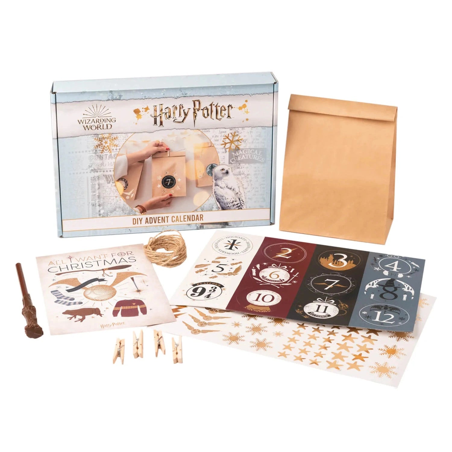 HARRY POTTER CHRISTMAS AT HOGWARTS ADVENT CALENDAR - Medaid International