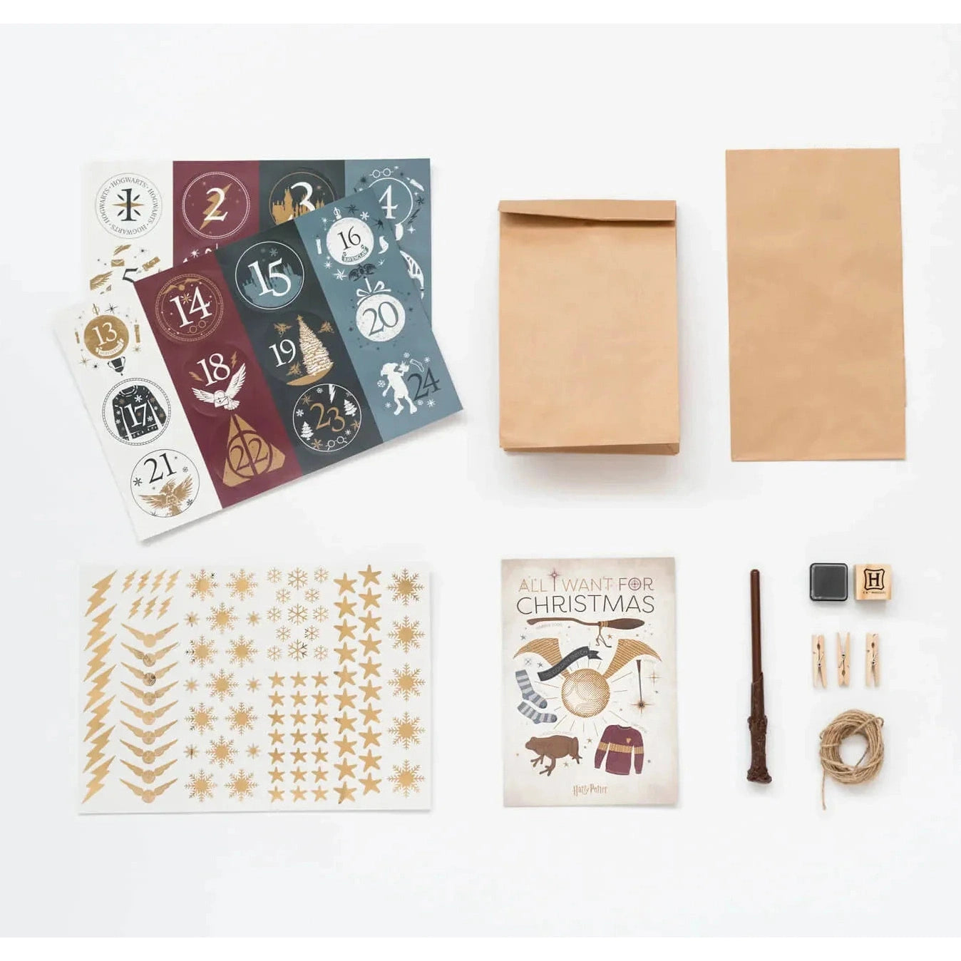 HARRY POTTER CHRISTMAS AT HOGWARTS ADVENT CALENDAR - Medaid International