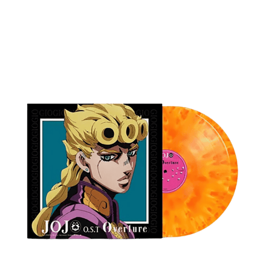 Jojo's Bizarre Adventure Golden Wind Soundtrack (Orange & Yellow Marble Vinyl) LP Record - Medaid International