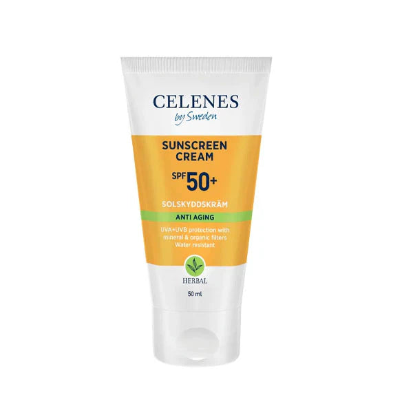 Herbal Sunscreen Cream Spf 50+ Anti Aging 50 mL - Medaid