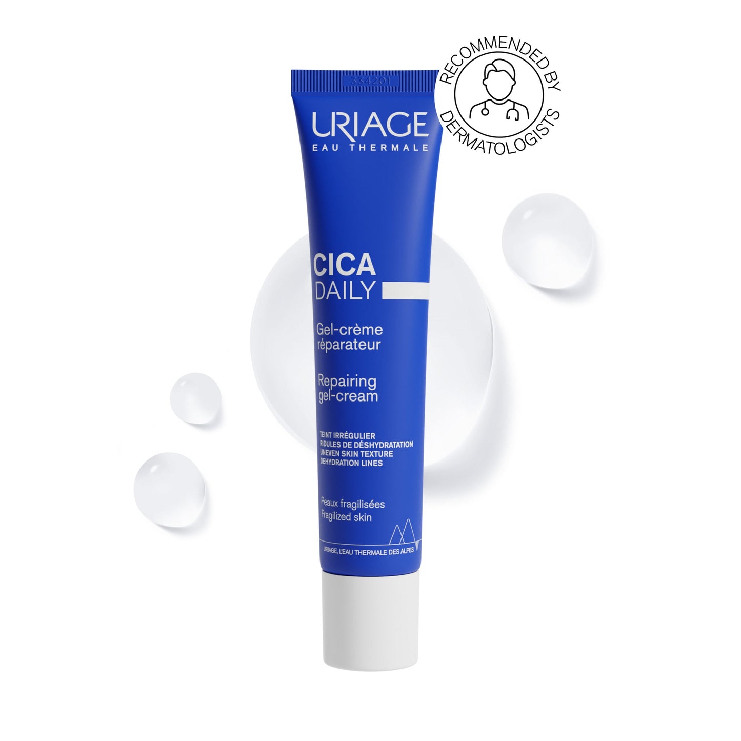 Uriage Cica Daily Repairing Gel-Cream - 50 ml - Medaid