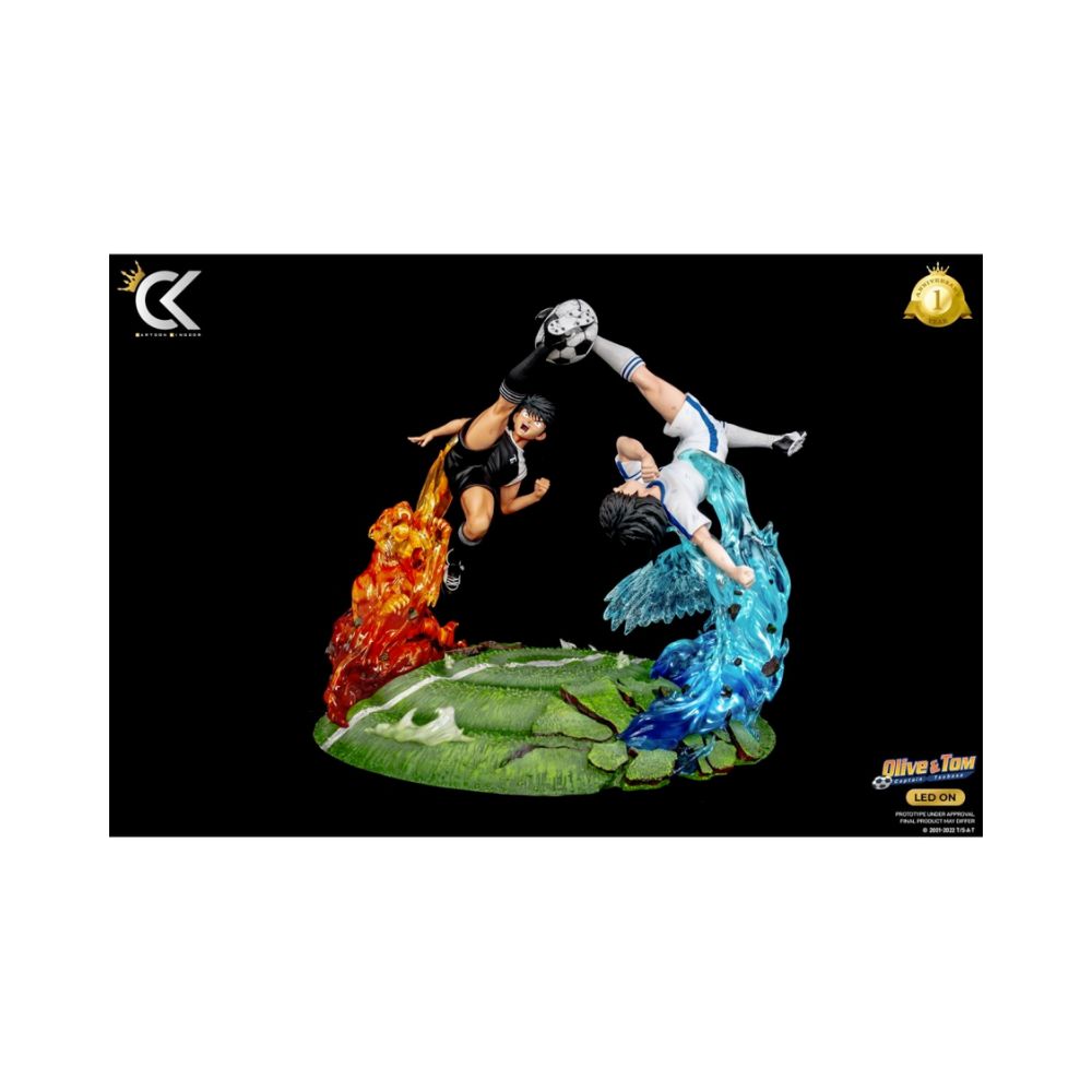 Captain Tsubasa Vs Hyuga  1/6 Scale Limited Edition Statue - Medaid International