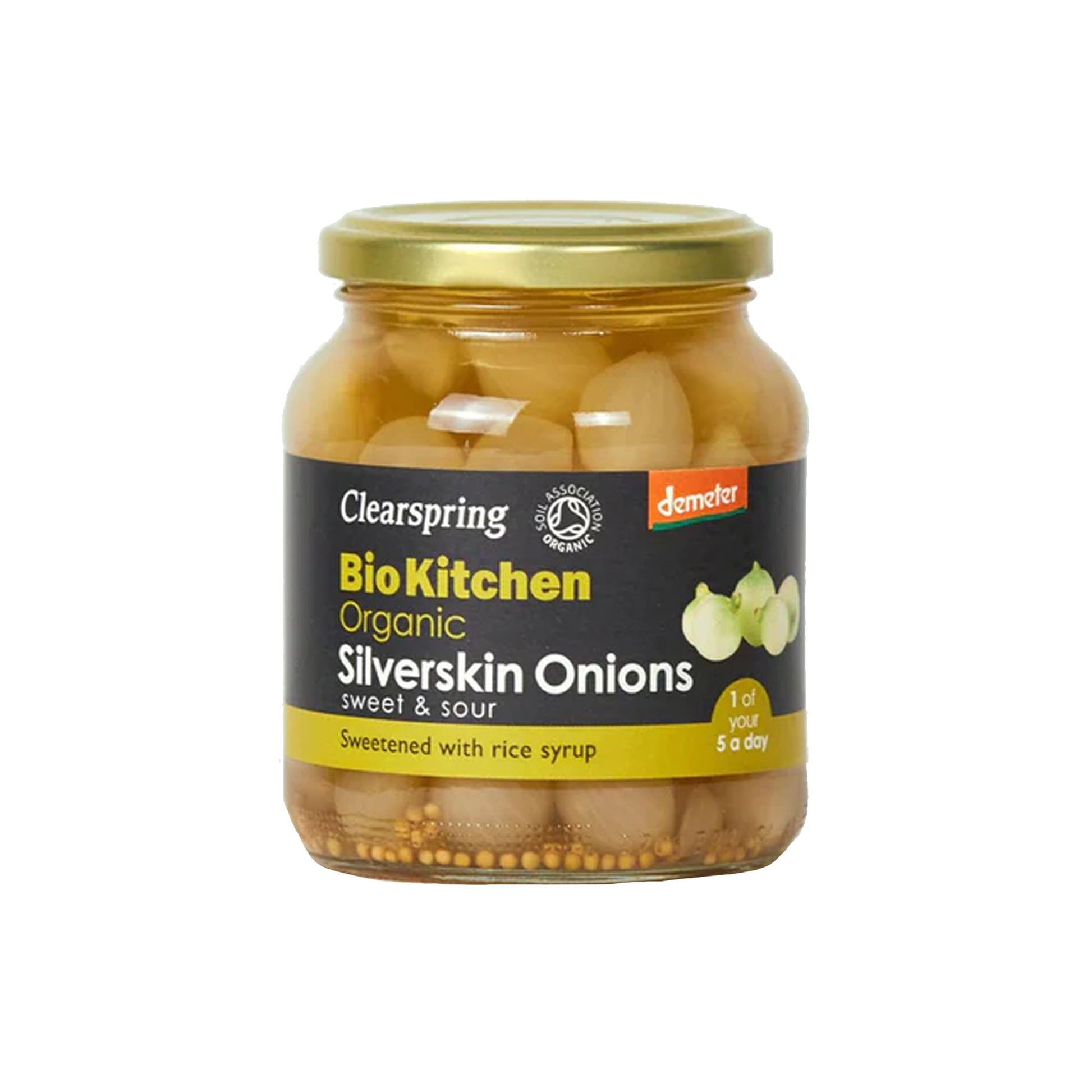 CLEARSPRING SILVERSKIN ONIONS - SWEET & SOUR (PICKLED) - Medaid International