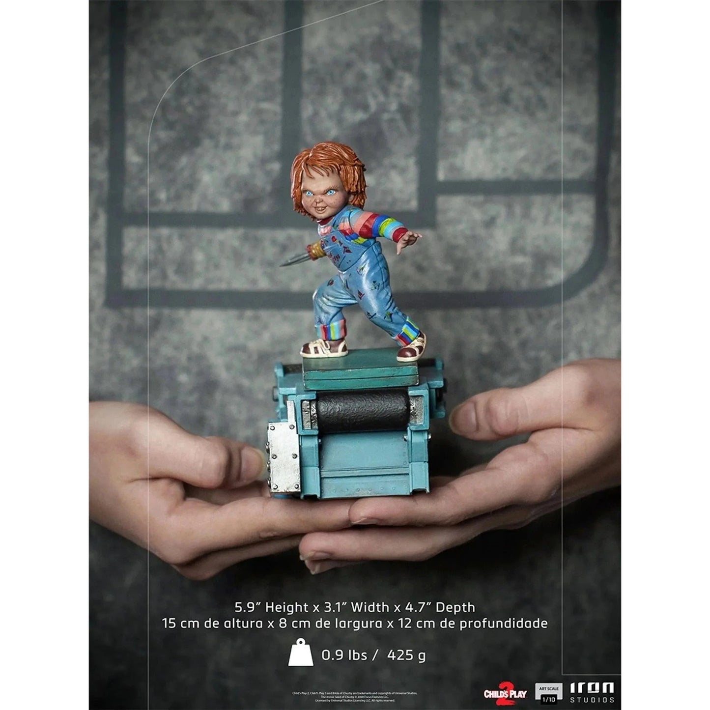 Child`s Play II Chucky  1/10 Art Scale by Iron Studios - Medaid International