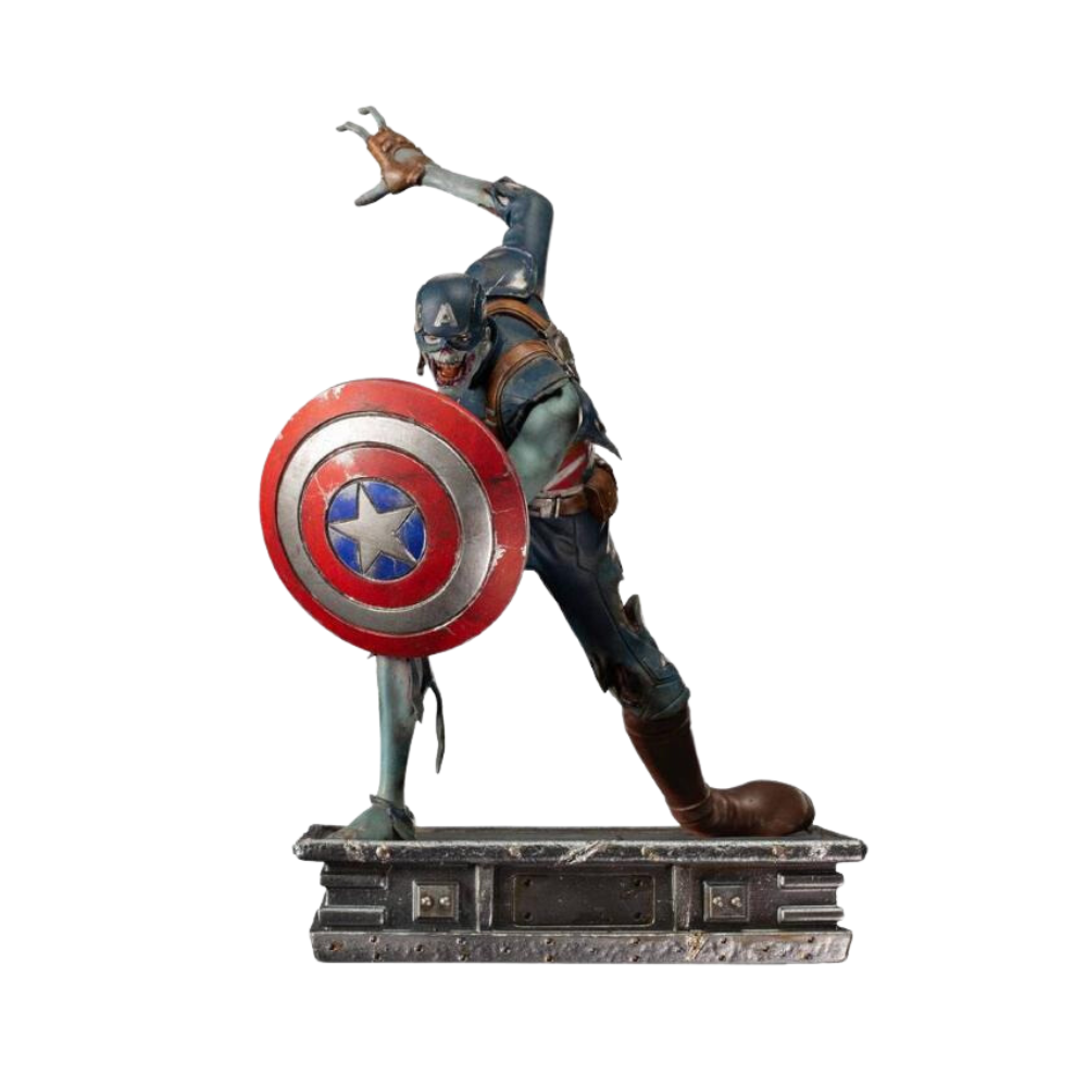 Captain America Zombie What if ? 1/10 Art Scale Statue by Iron Studios - Medaid International