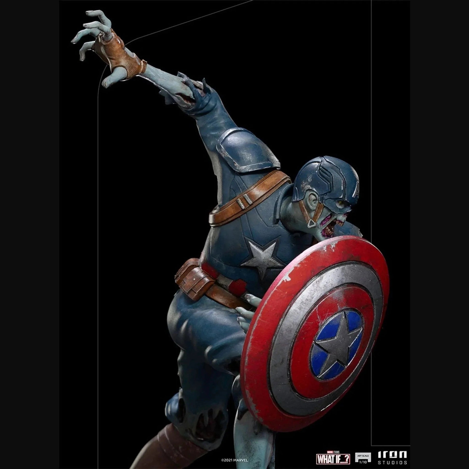 Captain America Zombie What if ? 1/10 Art Scale Statue by Iron Studios - Medaid International