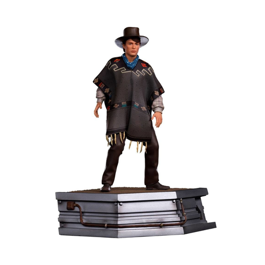 Back To The Future III Marty Mcfly Art Scale 1/10 Statue By Iron Studios - Medaid International