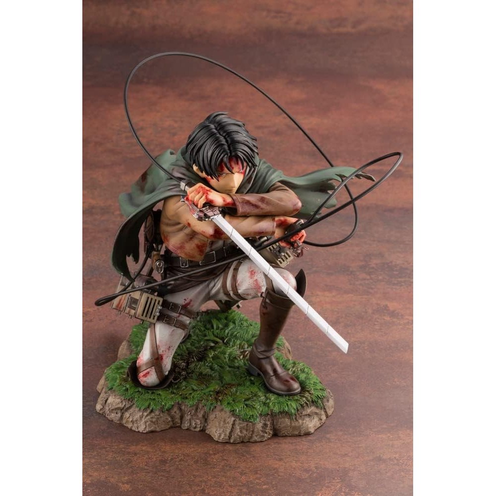 Attack On Titan Levi Fortitude Ver. 1/7 Scale Artfx J Statue by Kotobukiya - Medaid International