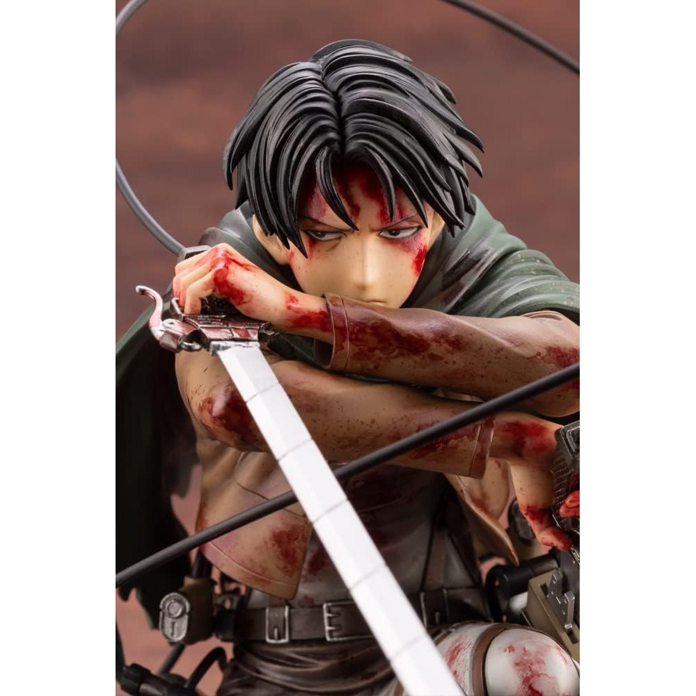 Attack On Titan Levi Fortitude Ver. 1/7 Scale Artfx J Statue by Kotobukiya - Medaid International