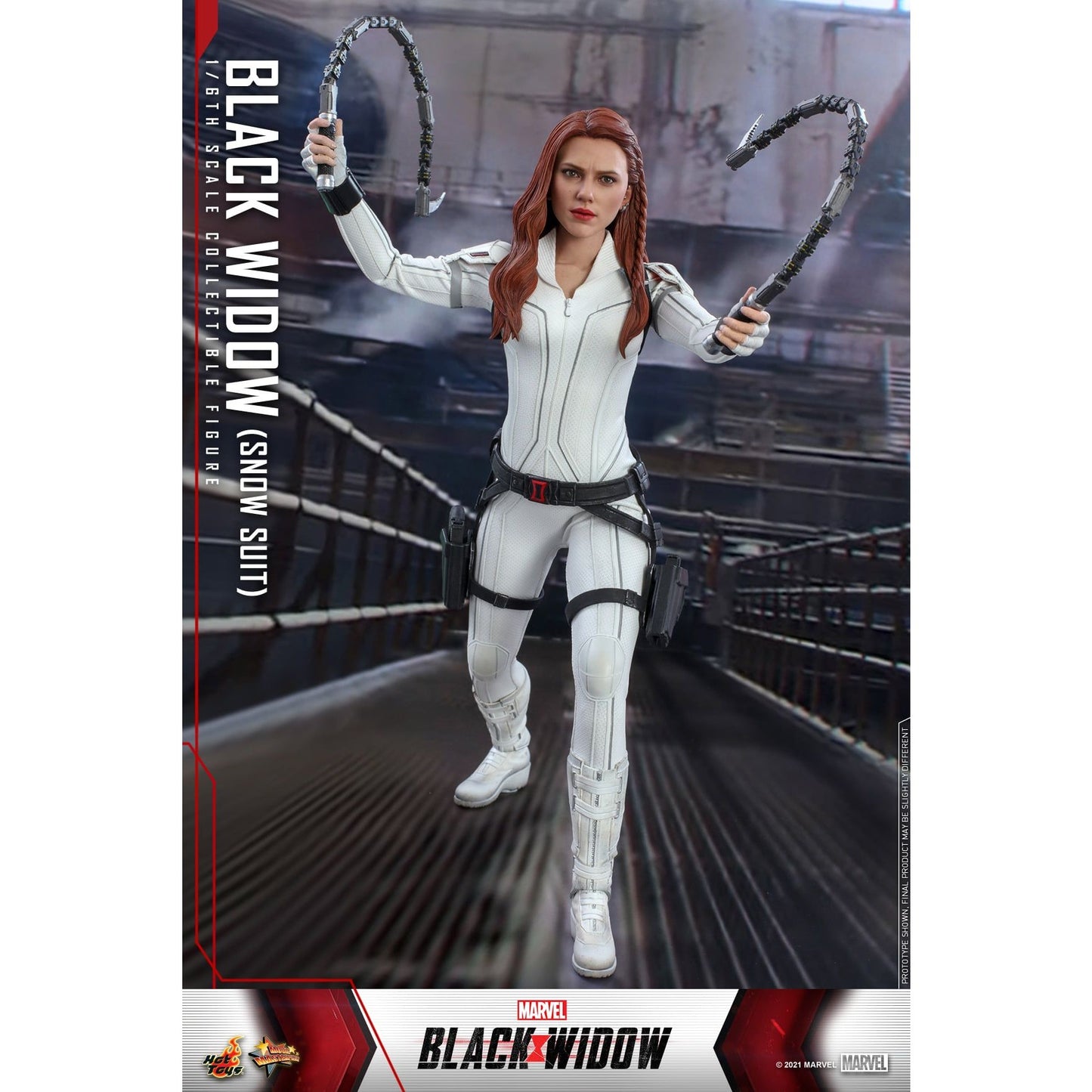 Marvel BLACK WIDOW (SNOW SUIT VERSION) 1:6 Action Figure By Hot Toys - Medaid International