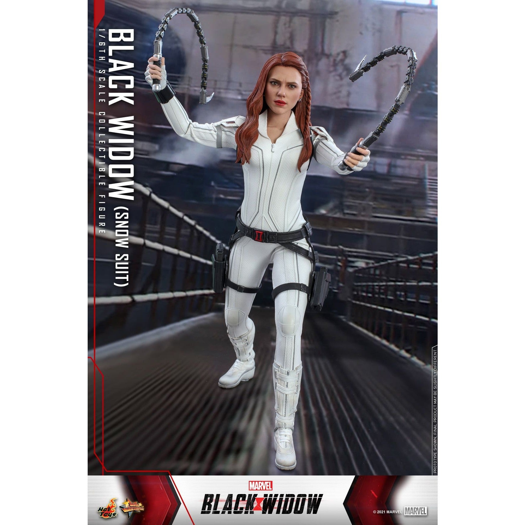 Marvel BLACK WIDOW (SNOW SUIT VERSION) 1:6 Action Figure By Hot Toys - Medaid International