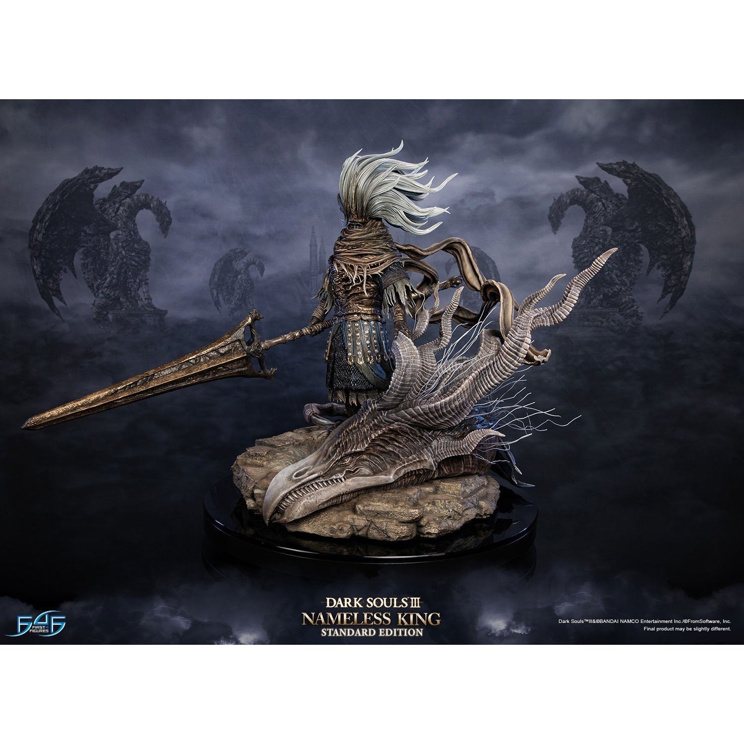 Dark Souls III Nameless King (Standard Edition) Polystone Statue by First 4 Figures - Medaid International