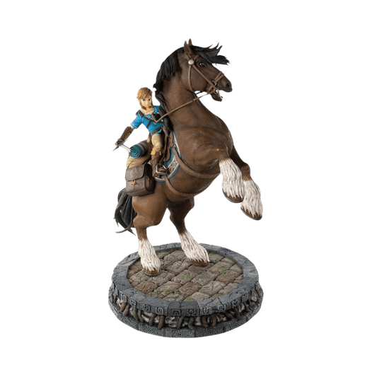 THE LEGEND OF ZELDA: BREATH OF THE WILD - LINK ON HORSEBACK (STANDARD) STATUE BY FIRST 4 FIGURES - Medaid International