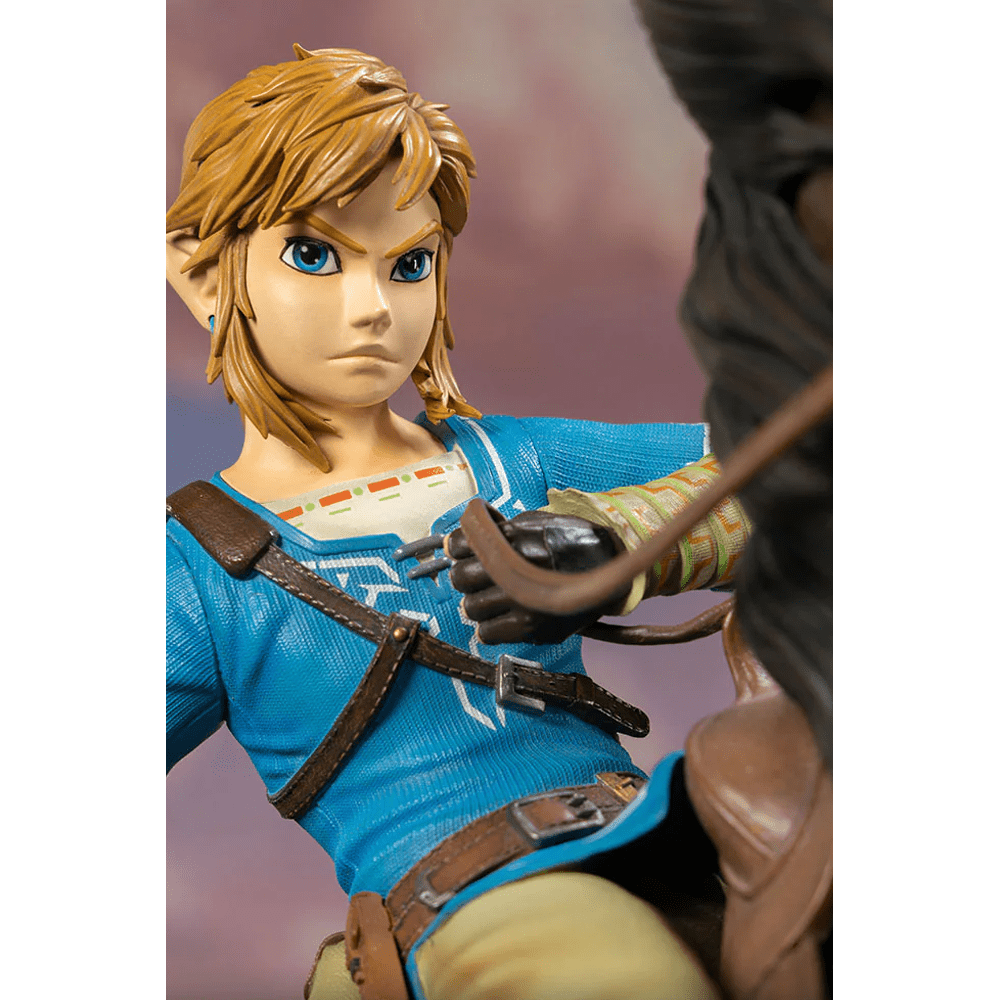 THE LEGEND OF ZELDA: BREATH OF THE WILD - LINK ON HORSEBACK (STANDARD) STATUE BY FIRST 4 FIGURES - Medaid International