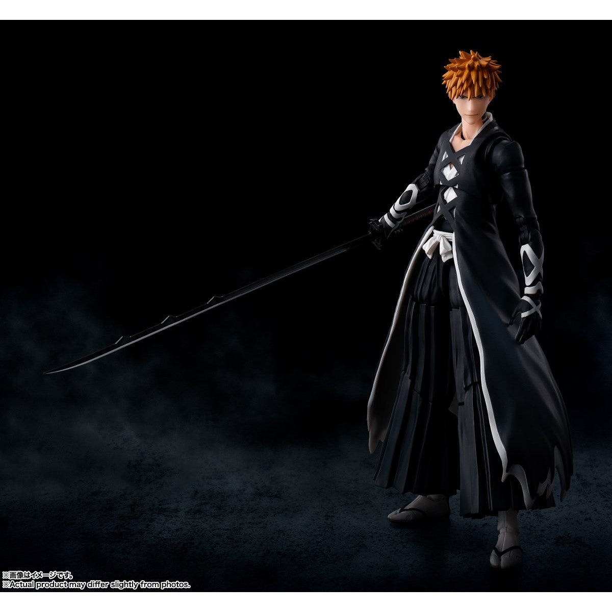 Bleach Ichigo Kurosaki "Bankai Tensa Zangetsu" 1/12 Scale S.H. Figuarts Action Figure by Bandai Tamashii - Medaid International