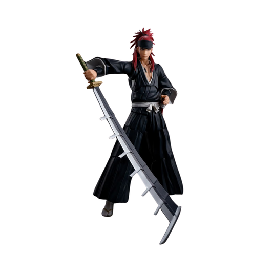 Bleach RENJI ABARAI S.H.Figuarts Action Figure By Bandai Tamashii - Medaid International