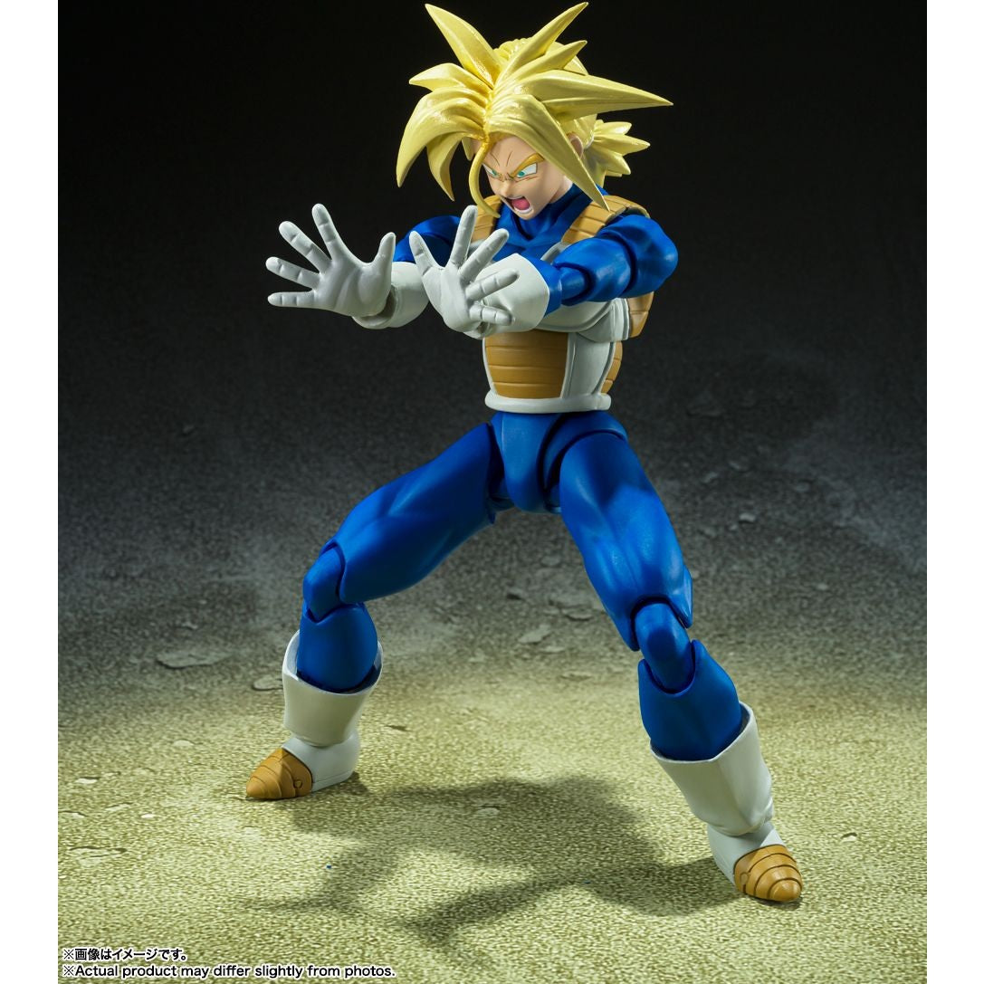 Dragon Ball Z SUPER SAIYAN TRUNKS -INFINITE LATENT SUPER POWER- S.H.Figuarts Action Figure By Bandai Tamashii - Medaid International