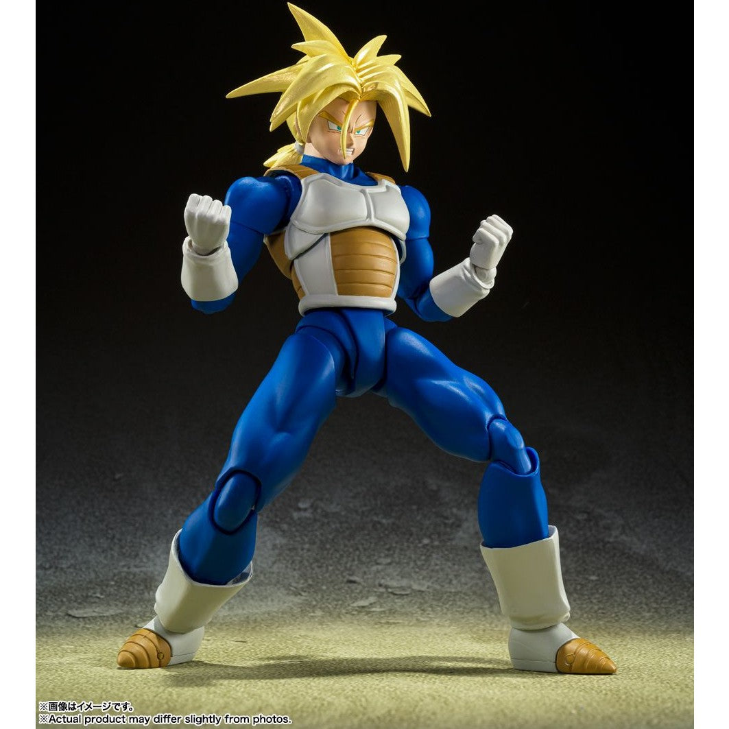Dragon Ball Z SUPER SAIYAN TRUNKS -INFINITE LATENT SUPER POWER- S.H.Figuarts Action Figure By Bandai Tamashii - Medaid International