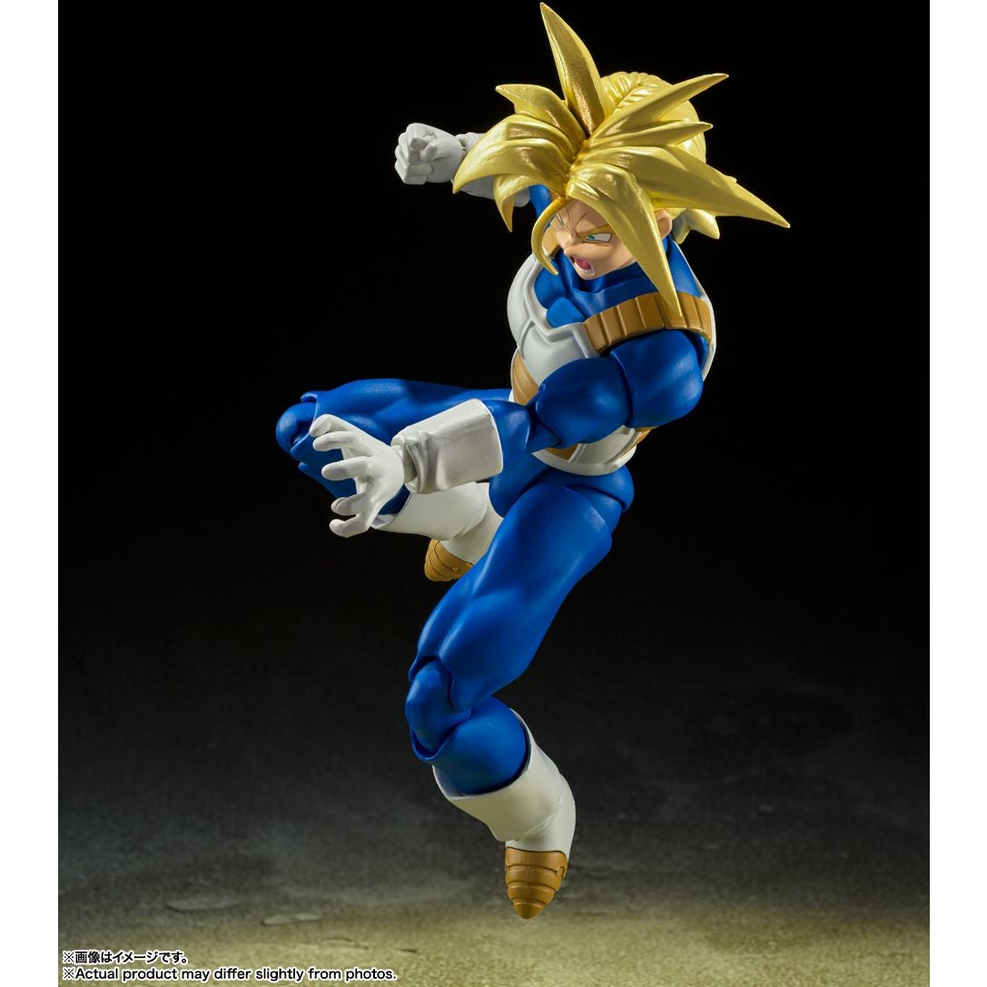 Dragon Ball Z SUPER SAIYAN TRUNKS -INFINITE LATENT SUPER POWER- S.H.Figuarts Action Figure By Bandai Tamashii - Medaid International