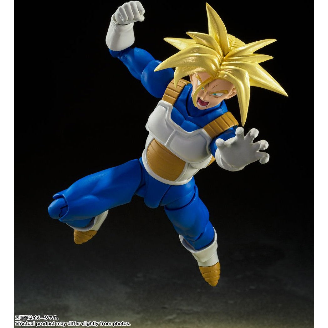 Dragon Ball Z SUPER SAIYAN TRUNKS -INFINITE LATENT SUPER POWER- S.H.Figuarts Action Figure By Bandai Tamashii - Medaid International