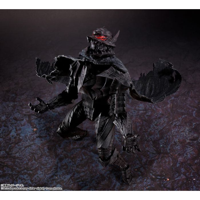 BERSERK - GUTS HEAT OF PASSION  S.H.FIGUARTS Action Figure By Bandai Tamashii - Medaid International