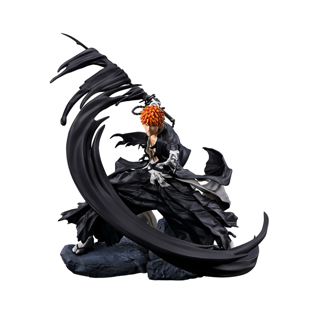 Bleach Thousand Year Blood War Arc Ichigo Kurosaki Figurart Zero Figure by Bandai Tamashii - Medaid International