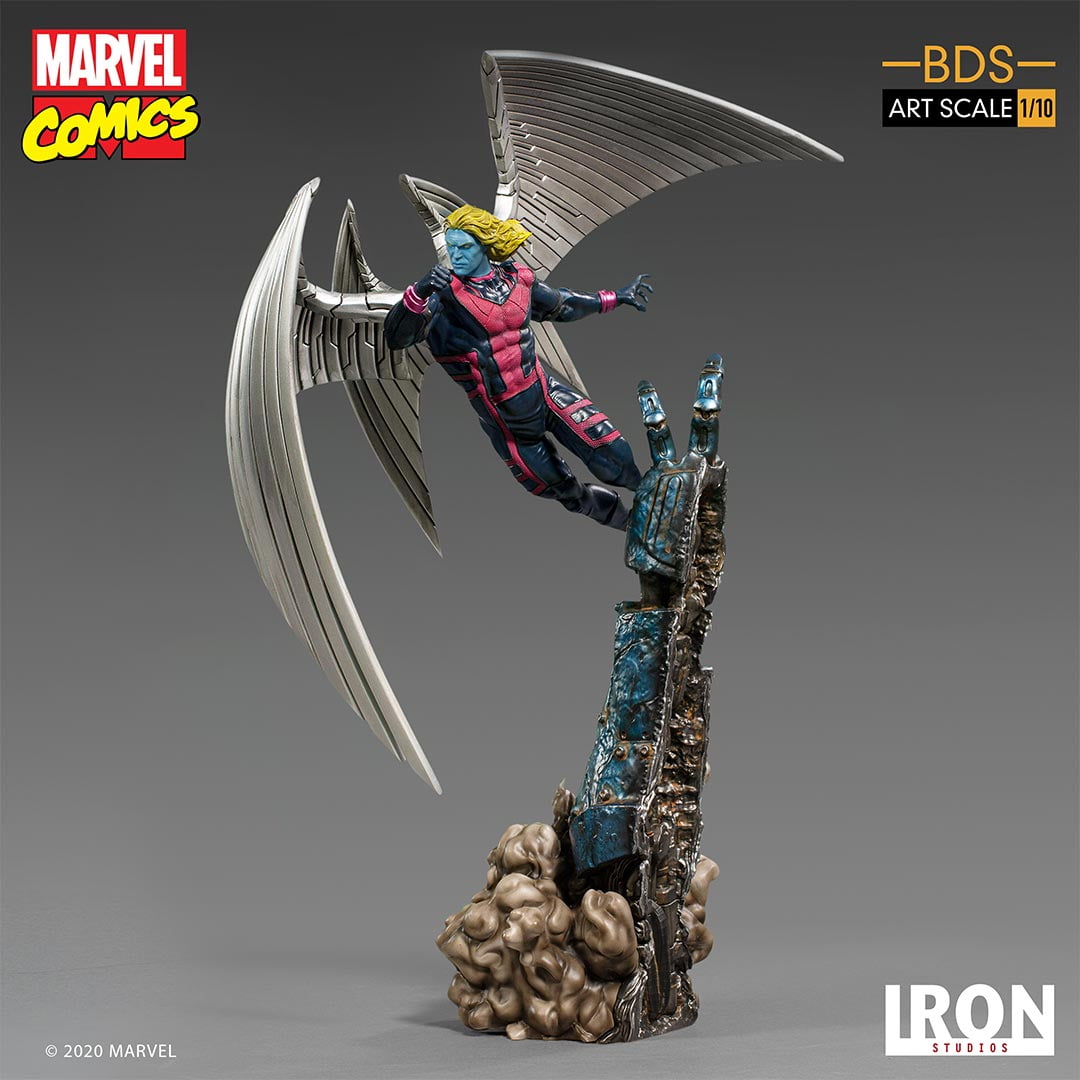 MARVEL COMICS X-MEN ARCHANGEL BDS ART SCALE 1/10 Scale Figure By Iron Studios - Medaid International