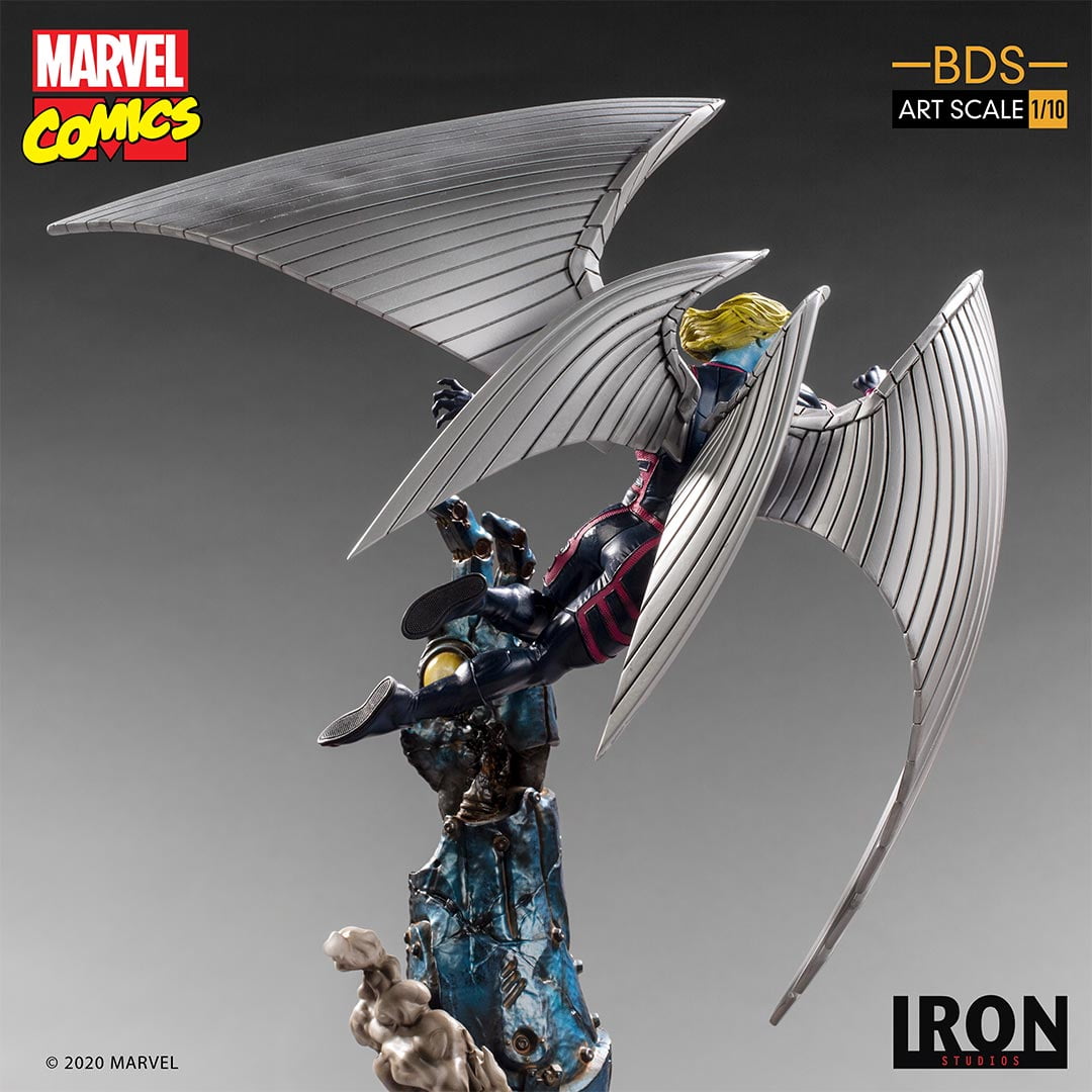 MARVEL COMICS X-MEN ARCHANGEL BDS ART SCALE 1/10 Scale Figure By Iron Studios - Medaid International
