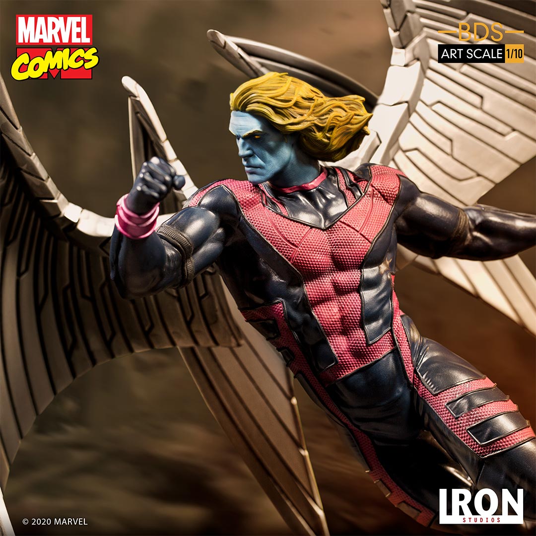MARVEL COMICS X-MEN ARCHANGEL BDS ART SCALE 1/10 Scale Figure By Iron Studios - Medaid International