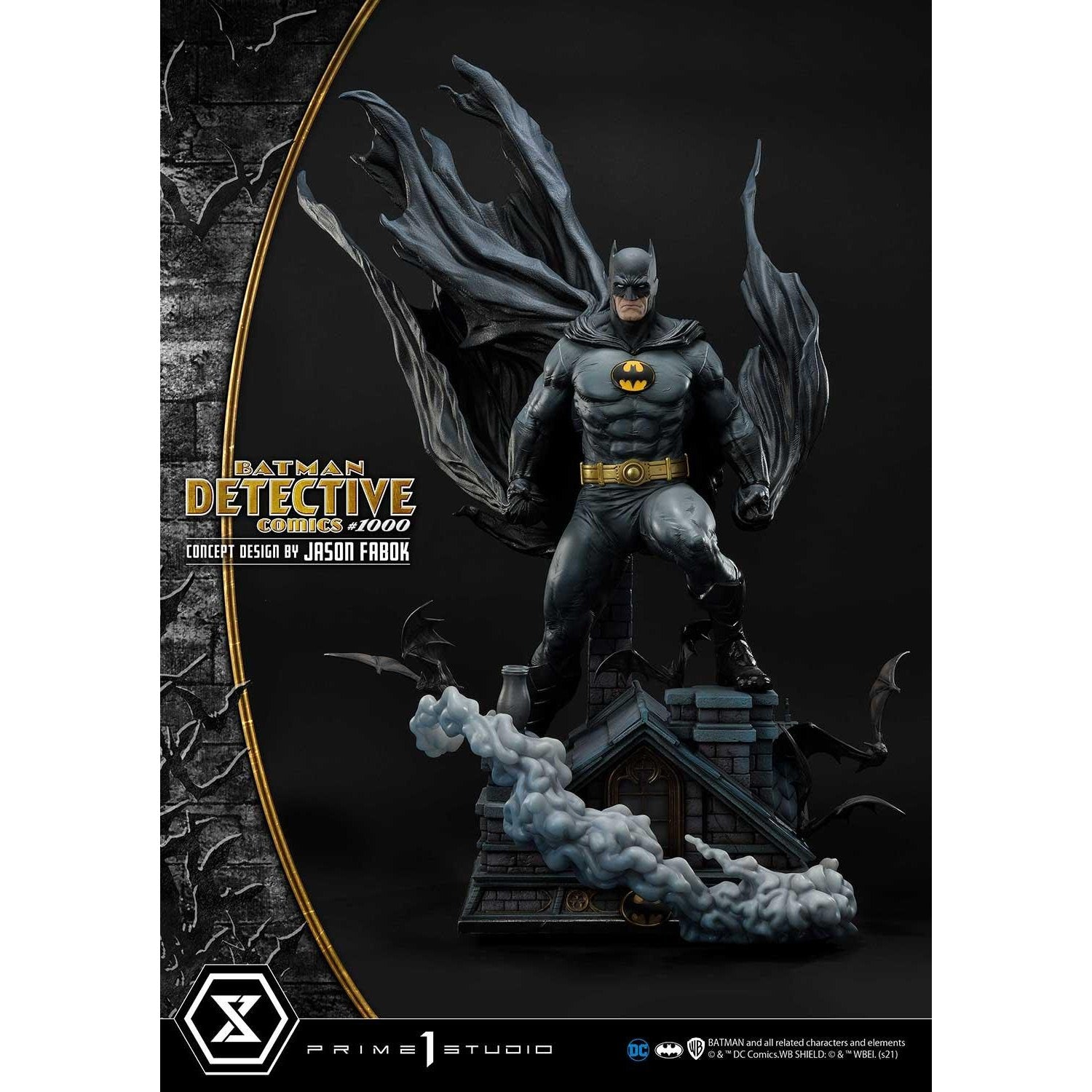 Batman Detective Comics #1000 (Jason Fabok Concept Design) Museum Masterline Statue By Prime 1 Studio - Medaid International