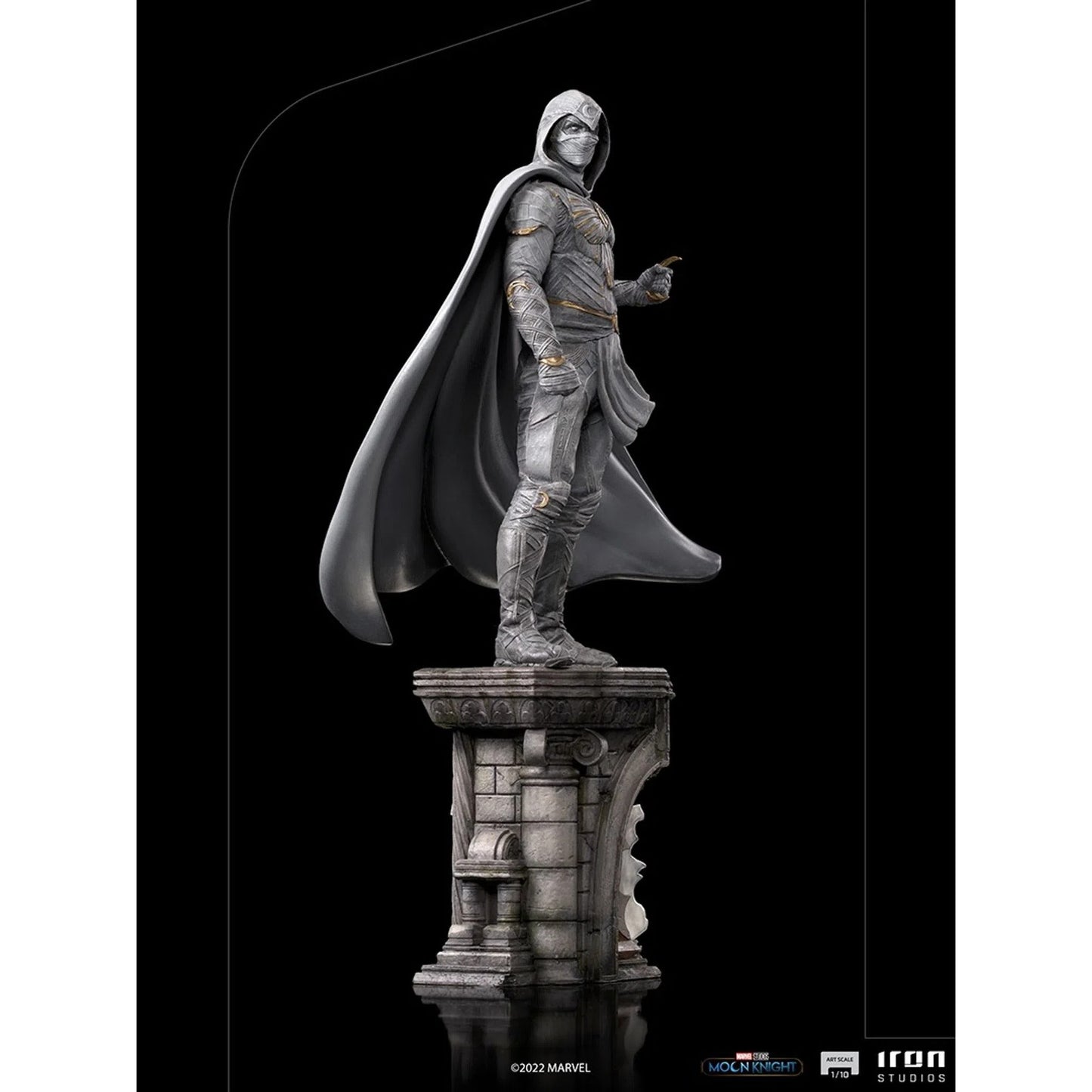 MOON KNIGHT - MOON KNIGHT ART SCALE 1/10 STATUE BY IRON STUDIOS - Medaid International
