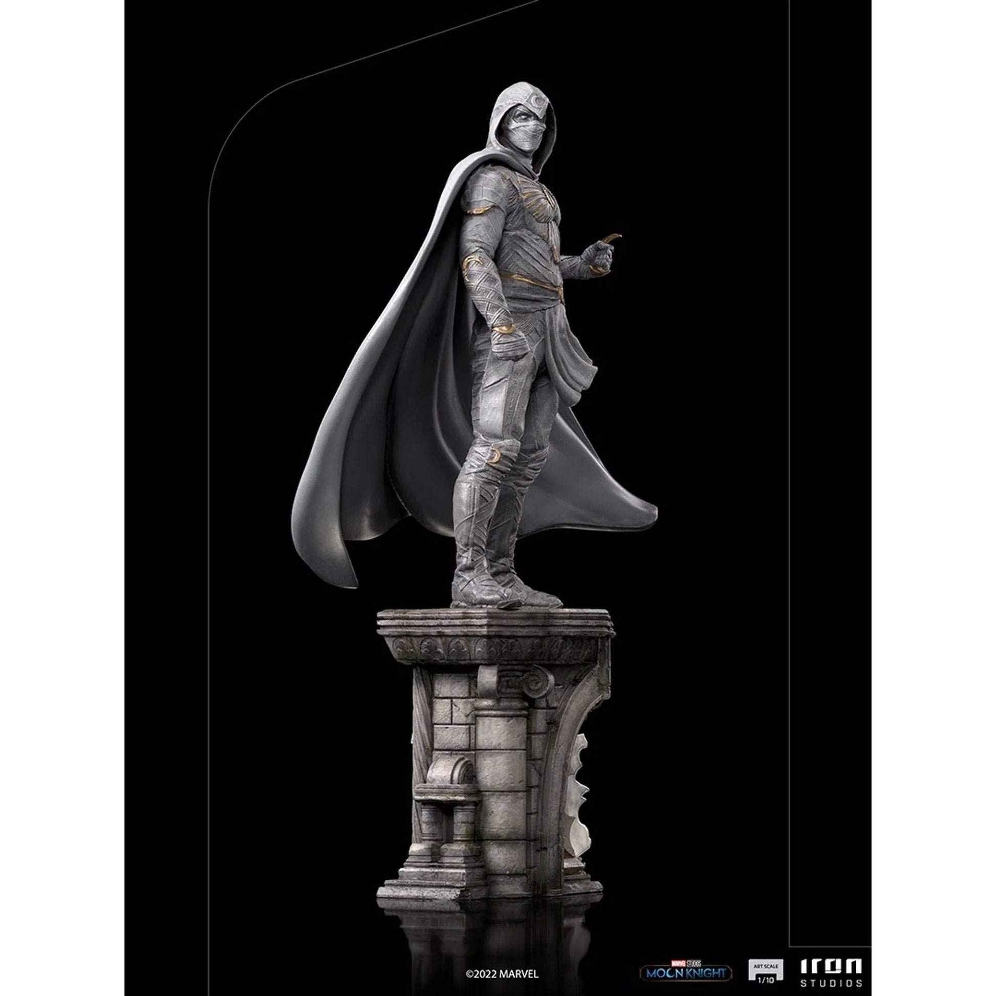 MOON KNIGHT - MOON KNIGHT ART SCALE 1/10 STATUE BY IRON STUDIOS - Medaid International