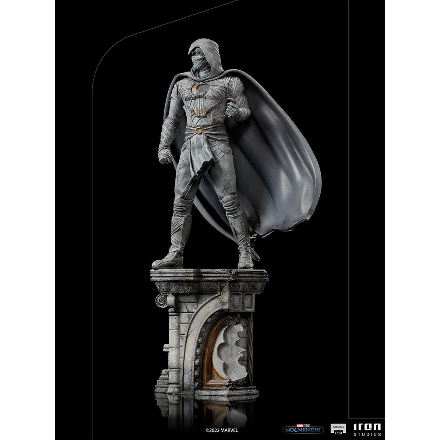 MOON KNIGHT - MOON KNIGHT ART SCALE 1/10 STATUE BY IRON STUDIOS - Medaid International
