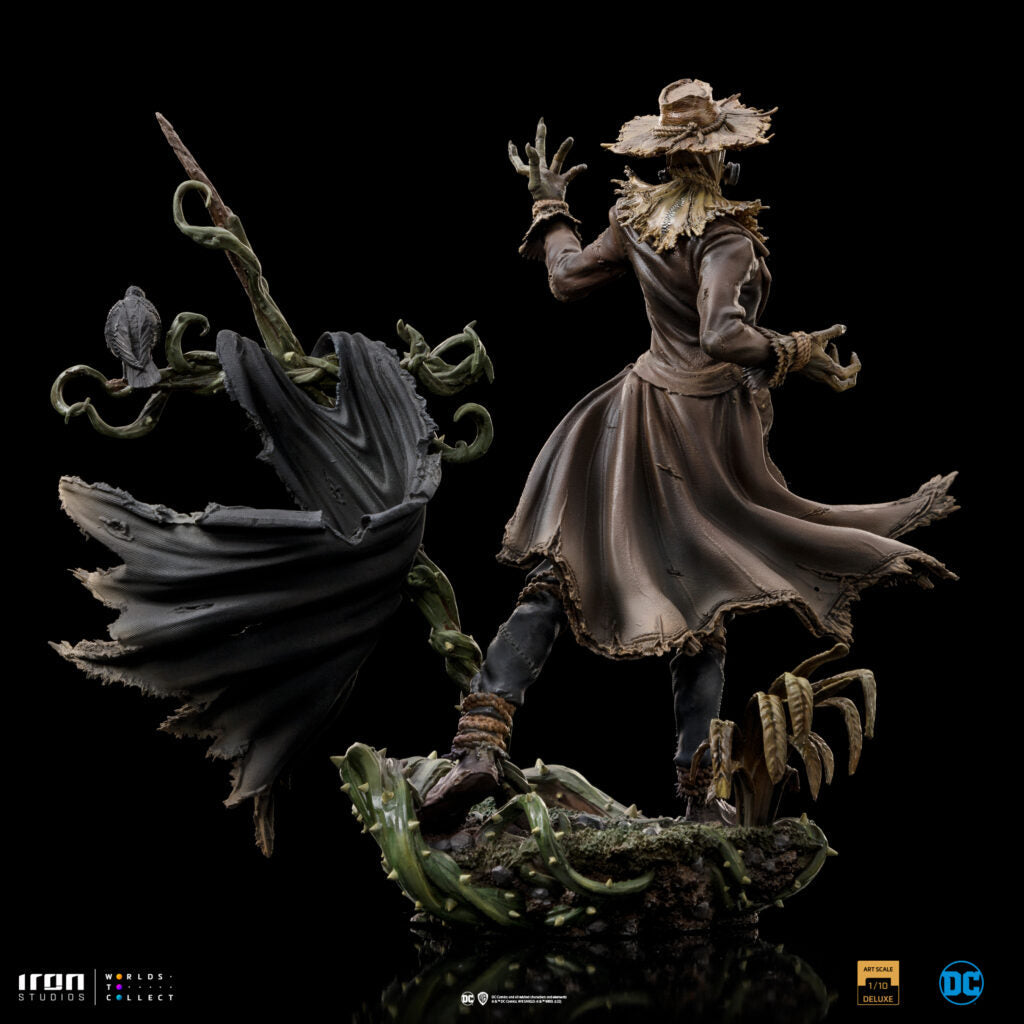 DC COMICS - SCARECROW DELUXE ART SCALE 1/10 STATUE (CCXP EXCLUSIVE) BY IRON STUDIOS - Medaid International