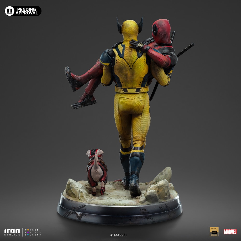 DEADPOOL & WOLVERINE - DEADPOOL & WOLVERINE ART SCALE 1/10 STATUE BY IRON STUDIOS - Medaid International