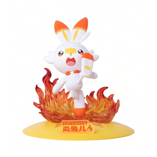 Pokemon - Scorbunny Small Size Figure By Funism - Medaid International