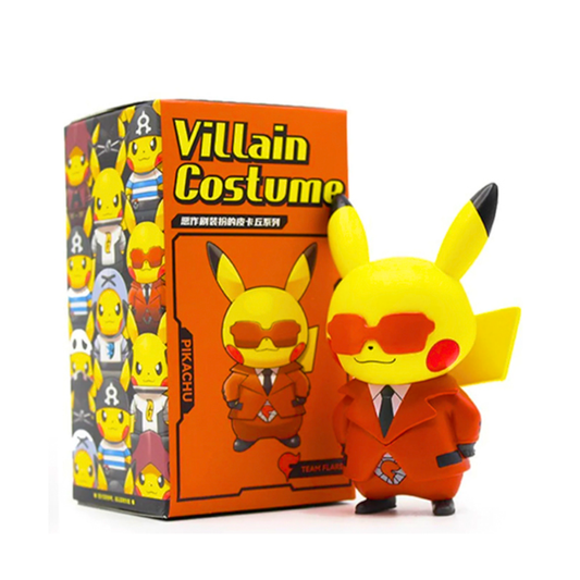 Pokemon Pikachu Villain Costume Team Flare By Langbowang - Medaid International