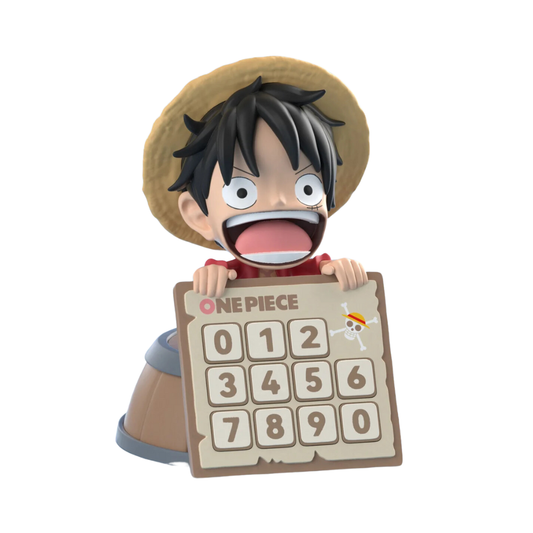 One Piece Luffy - Parking Number Plate By Langbowang - Medaid International