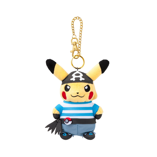Pokemon Team Aqua Pikachu Keychain By Langbowang - Medaid International
