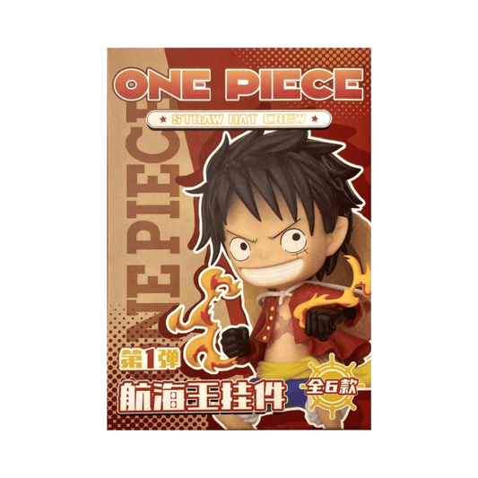 One Piece Straw Hat Crew Single Blind Box Keychain - Medaid International