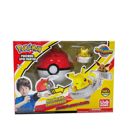 Pokemon - Spin Fighter Pikachu By LingDong - Medaid International