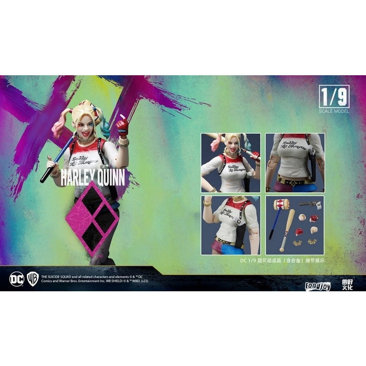 DC Series - Harley Quinn Action Figure 1/9 By Fond Joy - Medaid International
