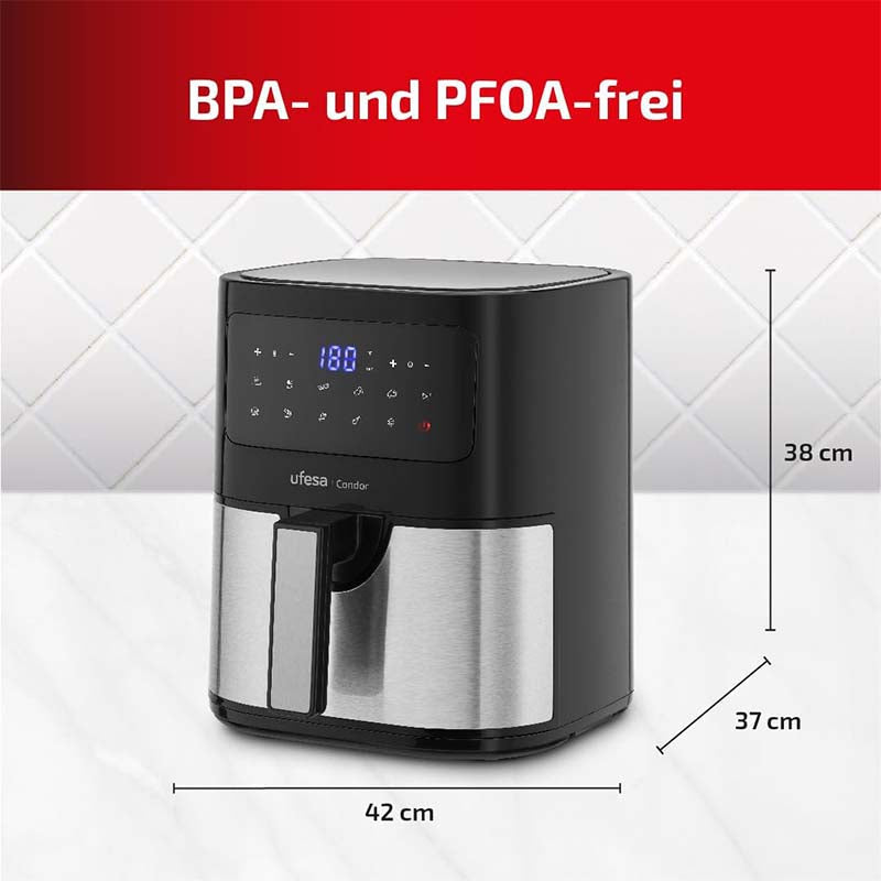 Condor Hot Air Fryer 4.5 L -1600W - Medaid International