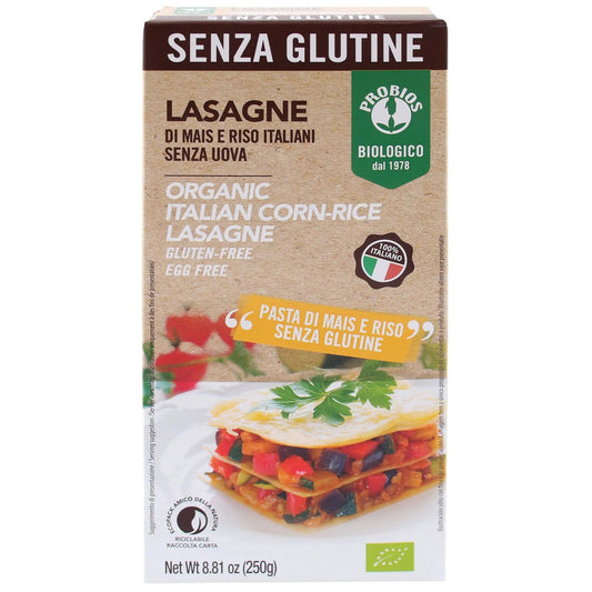 Organic Gluten Free Corn-Rice Lasagne - Medaid International