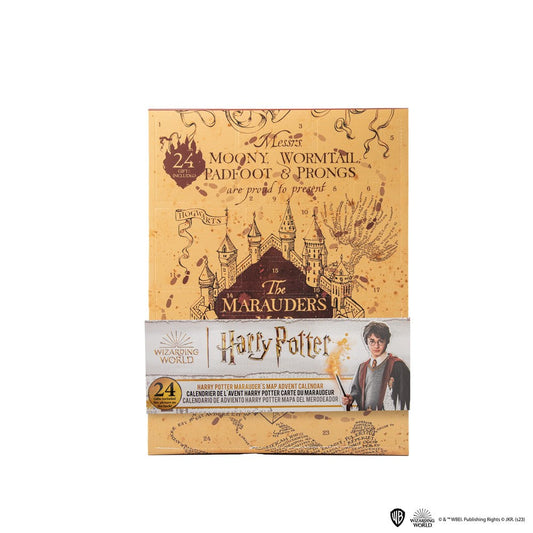 Cinereplicas: Advent Calendar - Harry Potter Marauder's Map Calendar - Medaid International