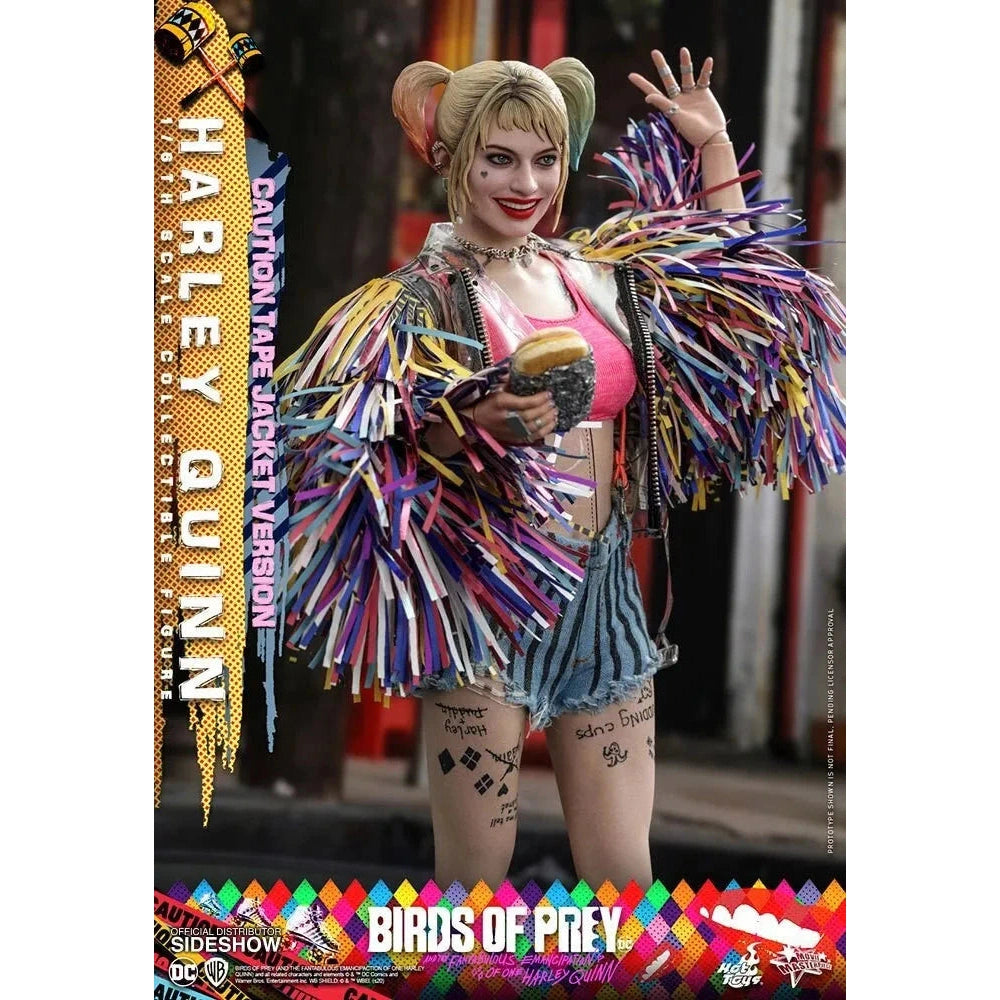 Birds of PRey - Harley Quinn (Caution Tape Jacket) 1/6 Scale Figure By Hot Toys - Medaid International